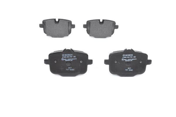 BOSCH Sada brzdových platničiek kotúčovej brzdy 0986494759 1