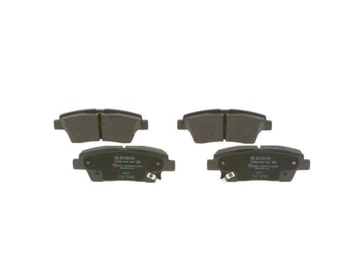 BOSCH Sada brzdových platničiek kotúčovej brzdy 0986494766 1