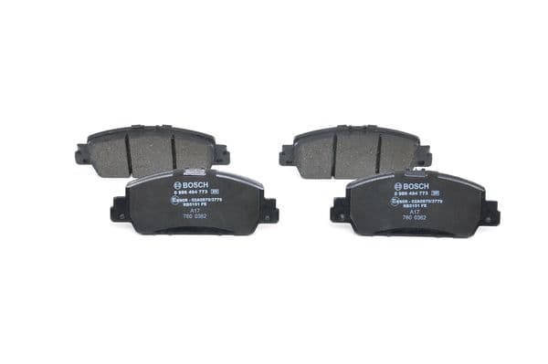 BOSCH Sada brzdových platničiek kotúčovej brzdy 0986494773 1
