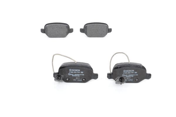 BOSCH Sada brzdových platničiek kotúčovej brzdy 0986494776 1