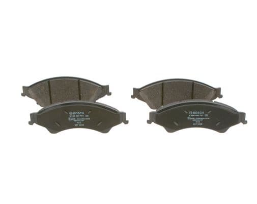 BOSCH Sada brzdových platničiek kotúčovej brzdy 0986494791 1