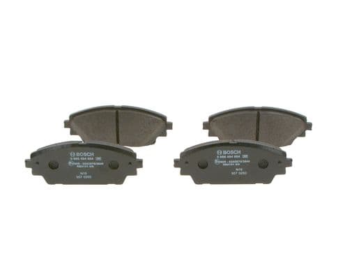 BOSCH Sada brzdových platničiek kotúčovej brzdy 0986494804 1