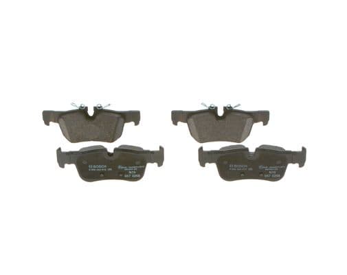 BOSCH Sada brzdových platničiek kotúčovej brzdy 0986494812 1
