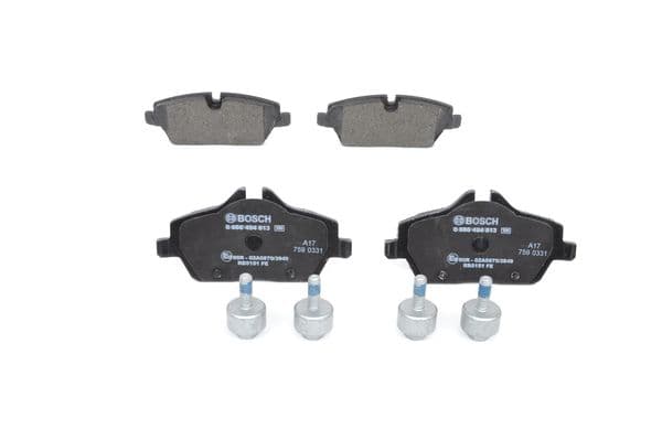 BOSCH Sada brzdových platničiek kotúčovej brzdy 0986494813 1