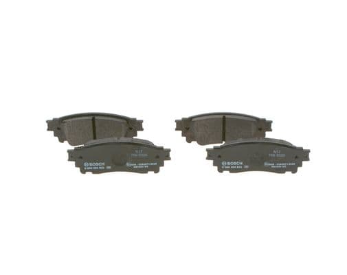 BOSCH Sada brzdových platničiek kotúčovej brzdy 0986494822 1