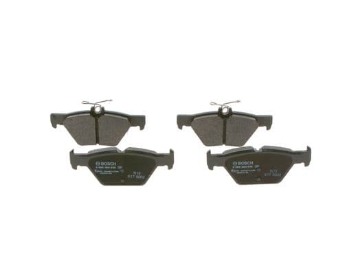 BOSCH Sada brzdových platničiek kotúčovej brzdy 0986494836 1