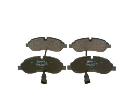 BOSCH Sada brzdových platničiek kotúčovej brzdy 0986494845 1