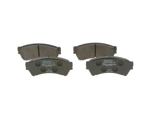 BOSCH Sada brzdových platničiek kotúčovej brzdy 0986494860 1