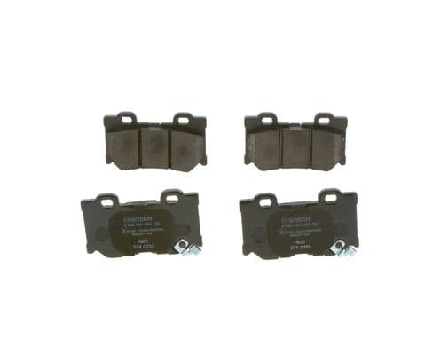 BOSCH Sada brzdových platničiek kotúčovej brzdy 0986494863 1