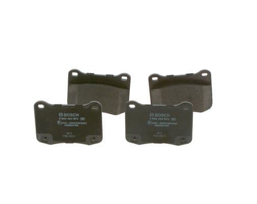 BOSCH Sada brzdových platničiek kotúčovej brzdy 0986494872 1