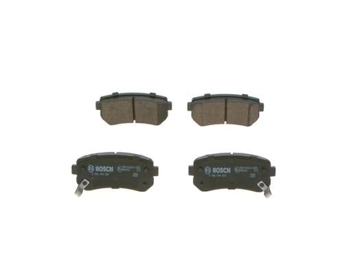 BOSCH Sada brzdových platničiek kotúčovej brzdy 0 986 494 887 1
