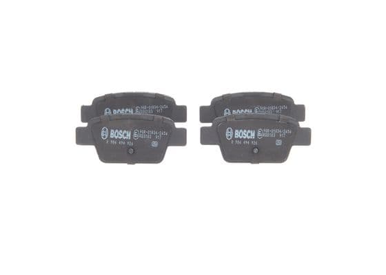 BOSCH Sada brzdových platničiek kotúčovej brzdy 0 986 494 926 1