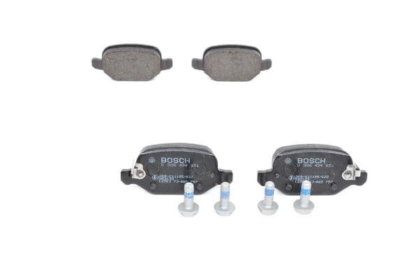 BOSCH Sada brzdových platničiek kotúčovej brzdy 0986494934 1