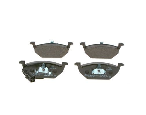 BOSCH Sada brzdových platničiek kotúčovej brzdy 0 986 495 213 1
