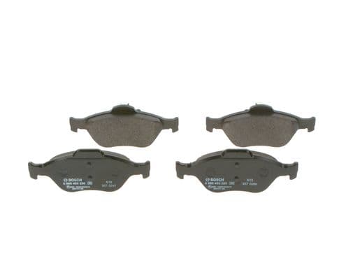 BOSCH Sada brzdových platničiek kotúčovej brzdy 0 986 495 220 1