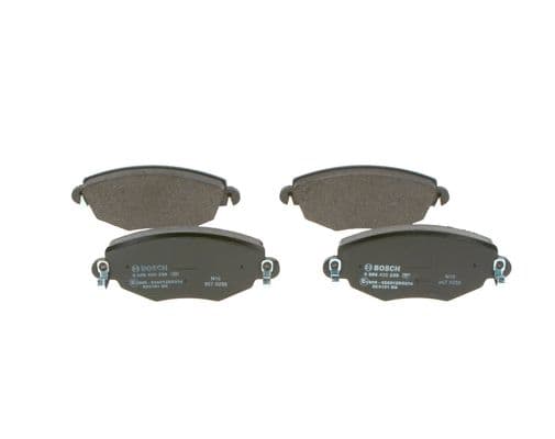 BOSCH Sada brzdových platničiek kotúčovej brzdy 0 986 495 230 1