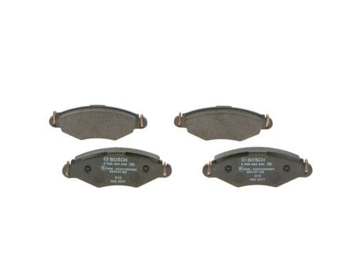 BOSCH Sada brzdových platničiek kotúčovej brzdy 0 986 495 244 1