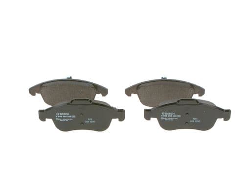 BOSCH Sada brzdových platničiek kotúčovej brzdy 0 986 495 258 1