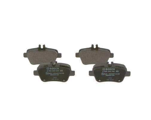 BOSCH Sada brzdových platničiek kotúčovej brzdy 0 986 495 348 1