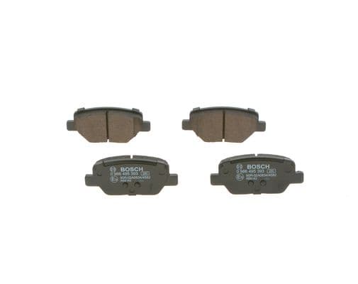BOSCH Sada brzdových platničiek kotúčovej brzdy 0 986 495 393 1