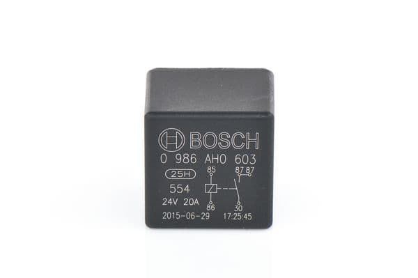 BOSCH Relé pracovného prúdu 0986AH0603 1
