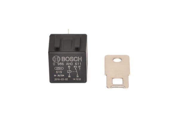 BOSCH Relé pracovného prúdu 0986AH0611 1