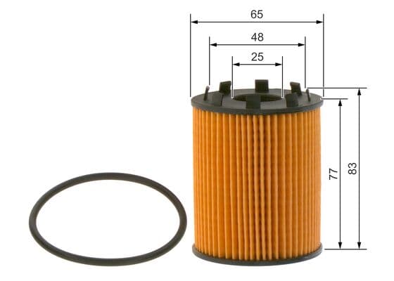 BOSCH Olejový filter 1457429256 1