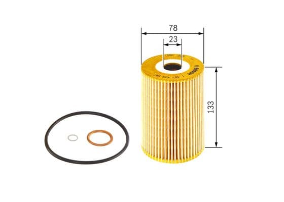 BOSCH Olejový filter 1457429647 1
