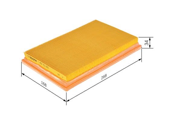 BOSCH Vzduchový filter 1457433083 1