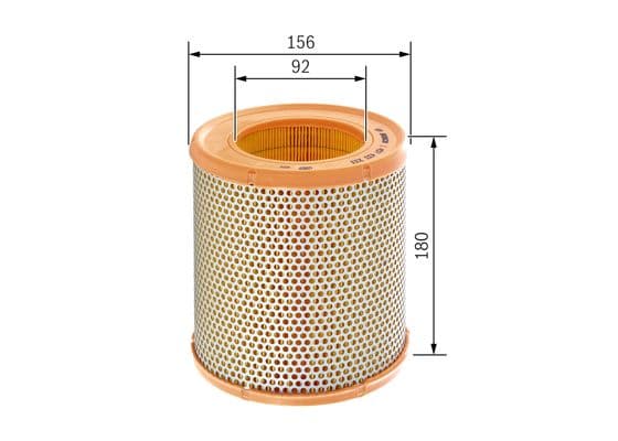 BOSCH Vzduchový filter 1457433233 1