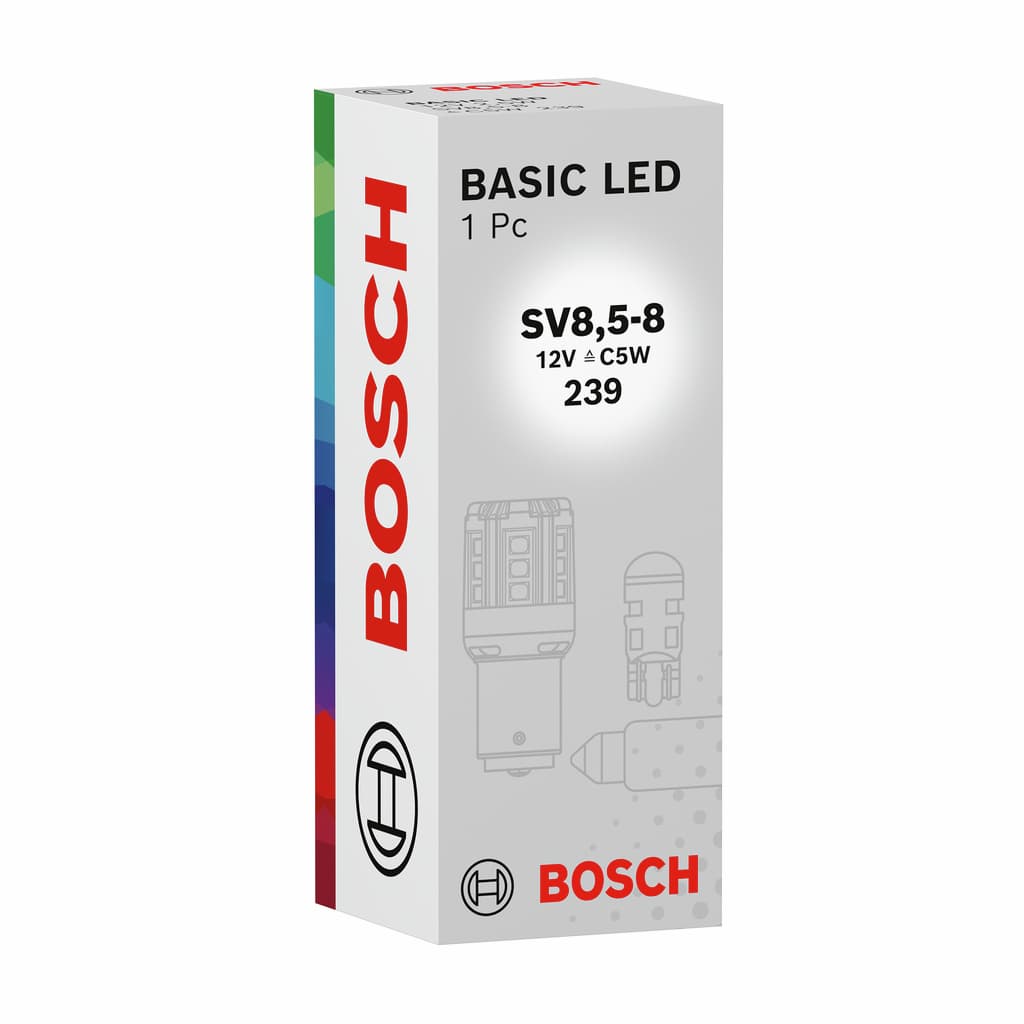 BOSCH Žiarovka osvetlenia poznávacej značky 1 987 302 880 1