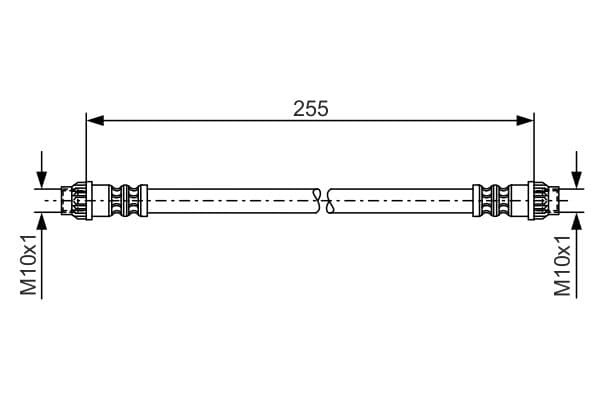 BOSCH Brzdová hadica 1987476178 1