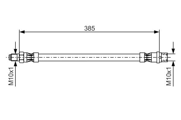 BOSCH Brzdová hadica 1987476439 1