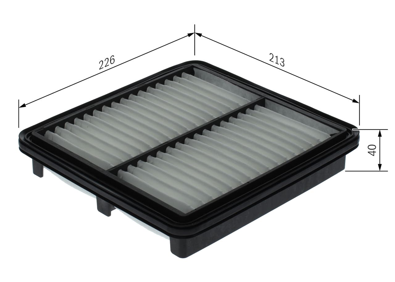 BOSCH Vzduchový filter F 026 400 667 1