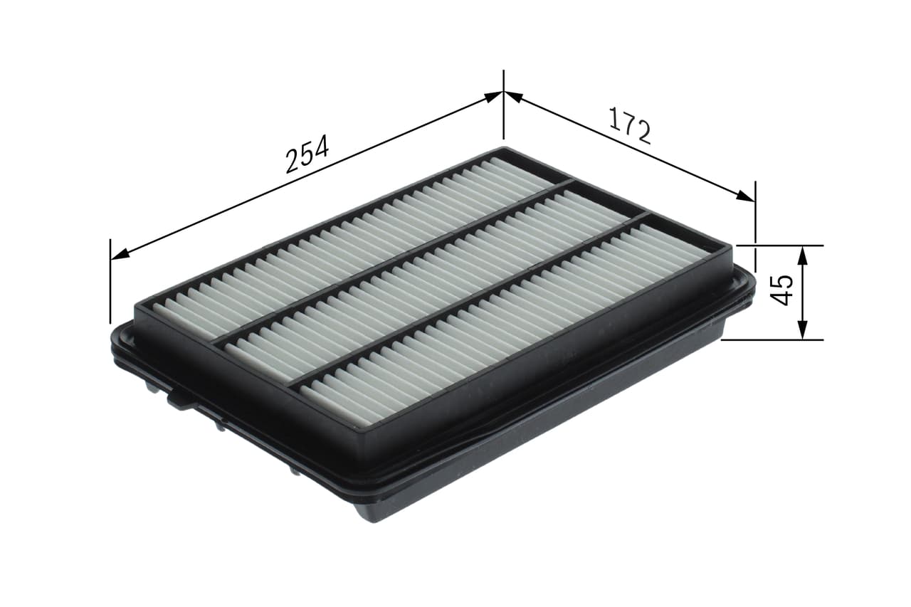 BOSCH Vzduchový filter F 026 400 727 1