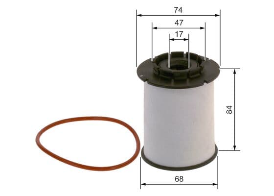 BOSCH Palivový filter F 026 402 356 1