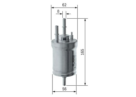 BOSCH Palivový filter F026403006 1