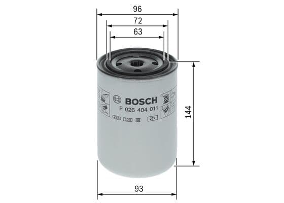 BOSCH Filter chladiva F026404011 1