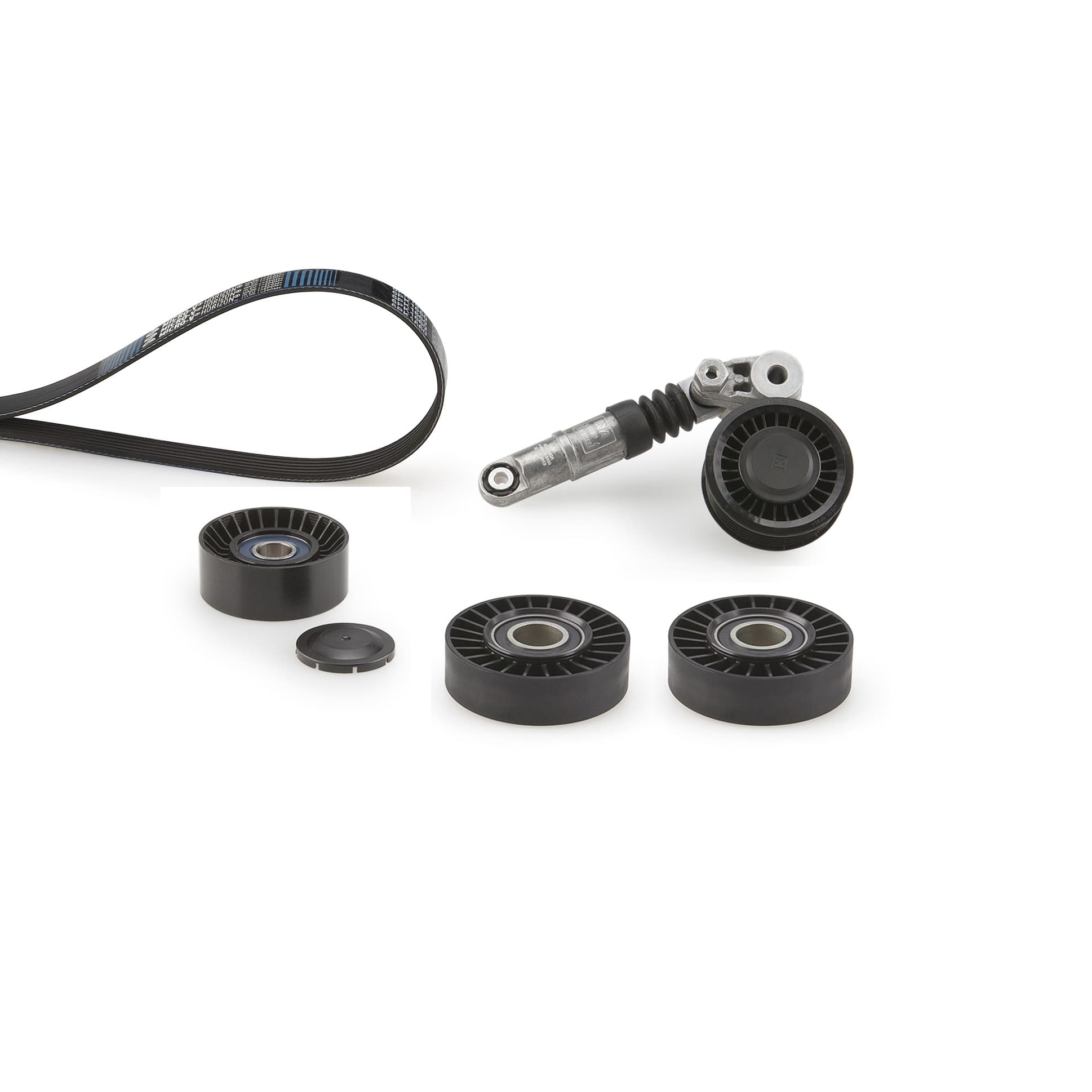 GATES Ozubený klinový remeň - Sada K046PK2580XS 1