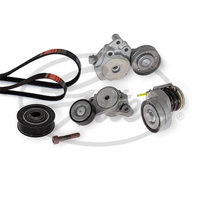 GATES Ozubený klinový remeň - Sada K116PK1600 1