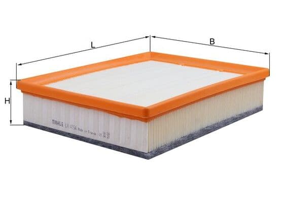 KNECHT Vzduchový filter LX4154 1