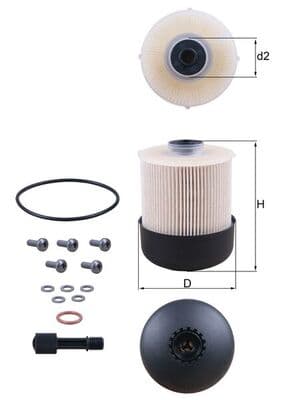 KNECHT Palivový filter KX33828D 1