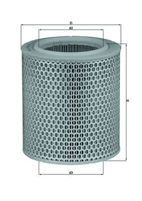 KNECHT Vzduchový filter LX4781 1
