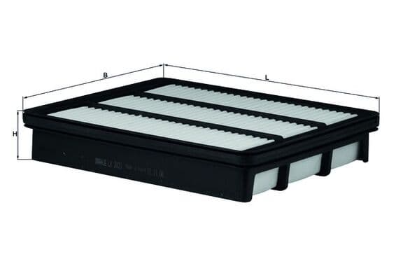 KNECHT Vzduchový filter LX2821 1