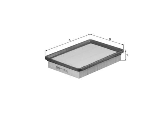 KNECHT Vzduchový filter LX1030 1