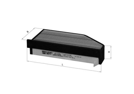KNECHT Vzduchový filter LX 1710 1