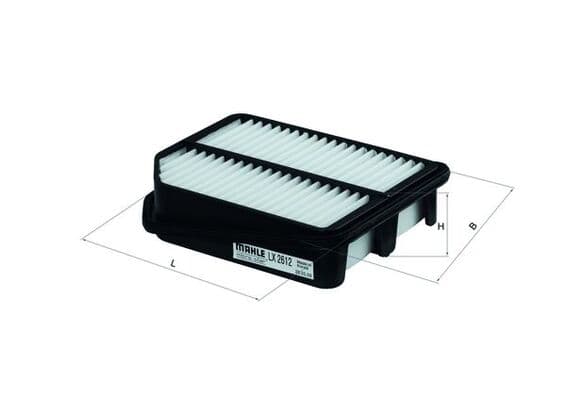 KNECHT Vzduchový filter LX2612 1