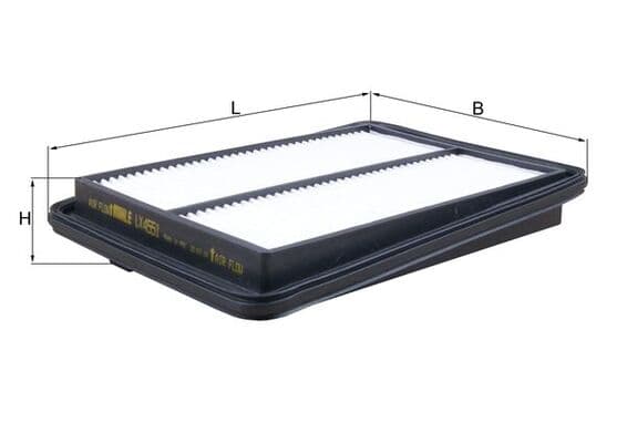 KNECHT Vzduchový filter LX 4551 1