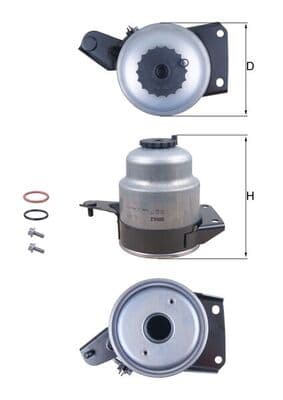 KNECHT Palivový filter KL 829D 1