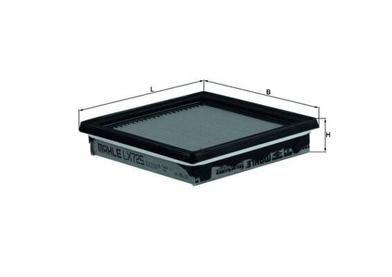 KNECHT Vzduchový filter LX725 1